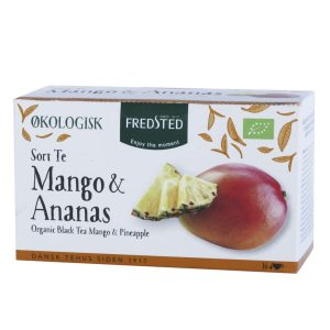 Fredsted Sort Te Mango og Ananas